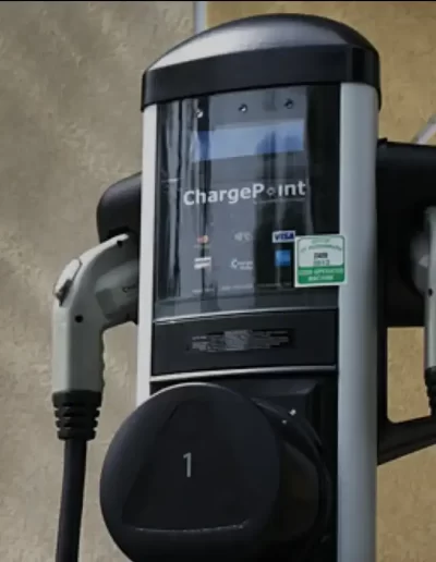 Public EV charging station