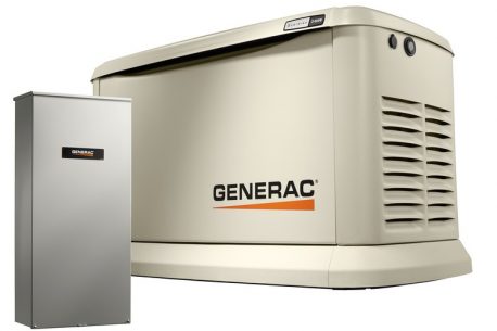 a Generac generator installed by Marshfield Electric